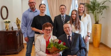 Złote Gody Państwa Bożeny i Mariana Łobodów z Barwic