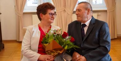 Złote Gody Państwa Bożeny i Mariana Łobodów z Barwic