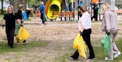 Akcja Sprzątania Świata w Gminie Barwice. Wspólnie zadbaliśmy o nasze otoczenie