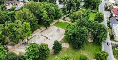Park Miejski w Barwicach zmienia swoje oblicze