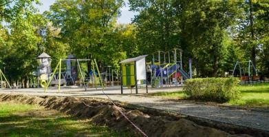 Park Miejski w Barwicach zmienia swoje oblicze