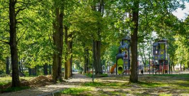 Park Miejski w Barwicach zmienia swoje oblicze