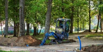 Park Miejski w Barwicach zmienia swoje oblicze