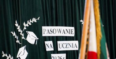 Ślubowanie uczniów klas pierwszych w Szkole Podstawowej w Barwicach