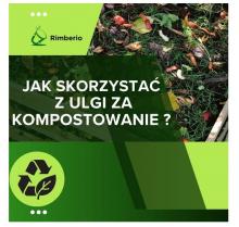 Plakat: Jak skorzystać z ulgi za kompostowanie?