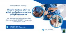 Otwarty konkurs ofert na realizację programu rehabilitacji mieszkańców Gminy Barwice