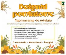 Zaproszenie na Dożynki Powiatowe 2025