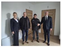 Odbiór mieszkania wspomaganego.