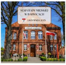 na zdjęciu budynek Urzędu Miejskiego w Barwicach