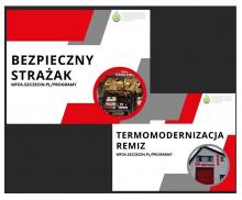Plakat informujący o naborze w Programie Bezpieczny Strażak 2026