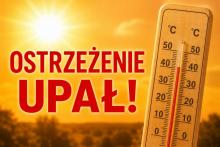 na zdjęciu termometr wskazujący wysoką temerturę