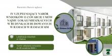 IV uzupełniający nabór wniosków o zawarcie umów najmu lokali mieszkalnych w ramach SIM