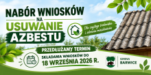 Przedłużony termin składania wniosków na usuwanie azbestu