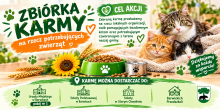 Zbiórka karmy dla potrzebujących zwierząt – do 5 października