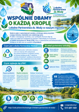Wspólnie dbamy o każdą kroplę:  Lokalne Partnerstwa ds. Wody w naszym regionie
